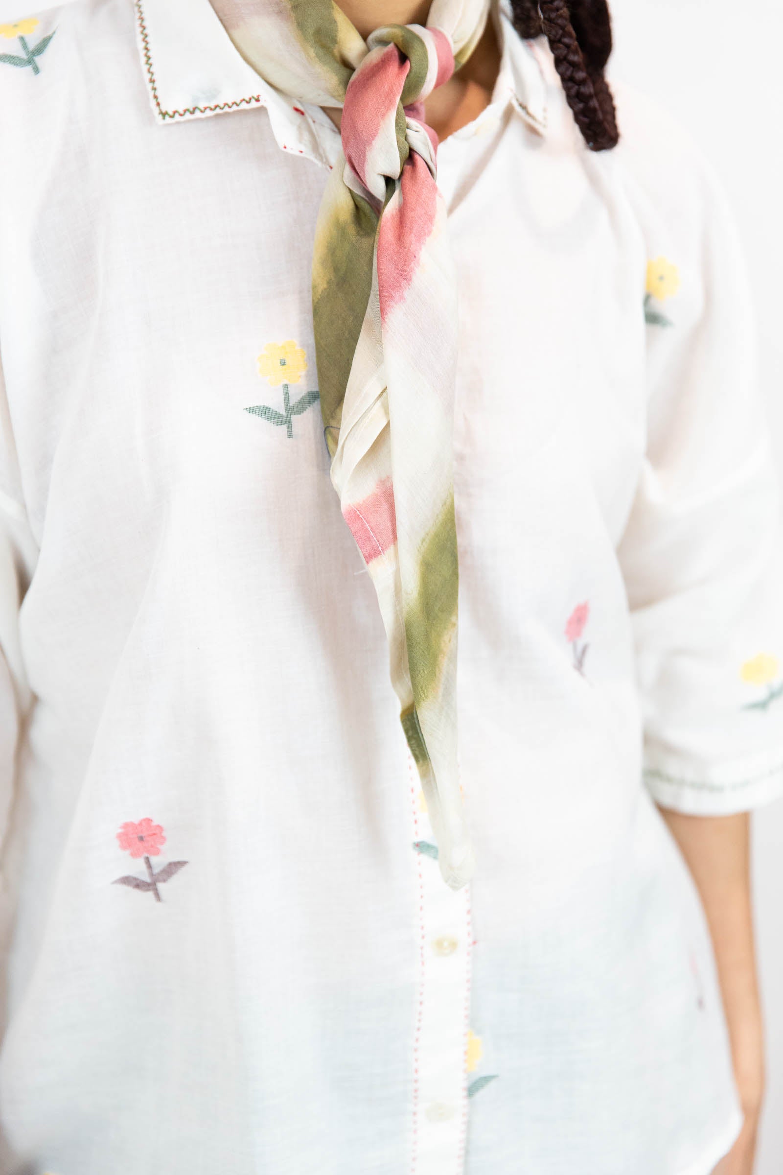 Jamdani Cotton Buttondown