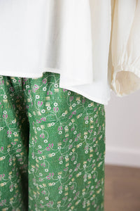 kantha stitch pants