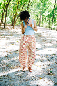 hand block print pants