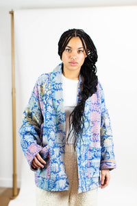 relaxed fit vintage  kimono jacket 