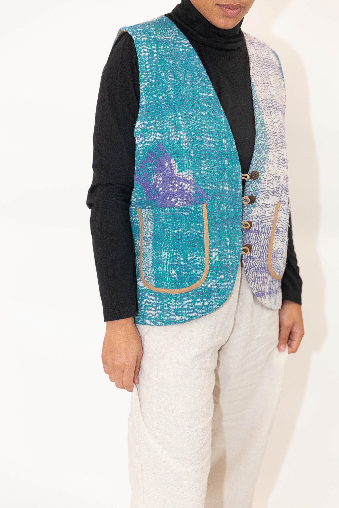 Wisteria Patina Vest