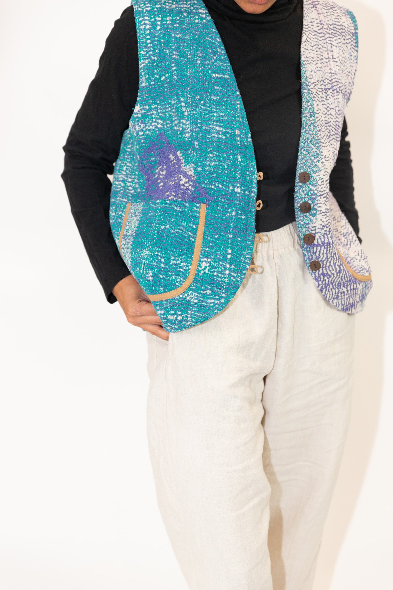 Wisteria Patina Vest