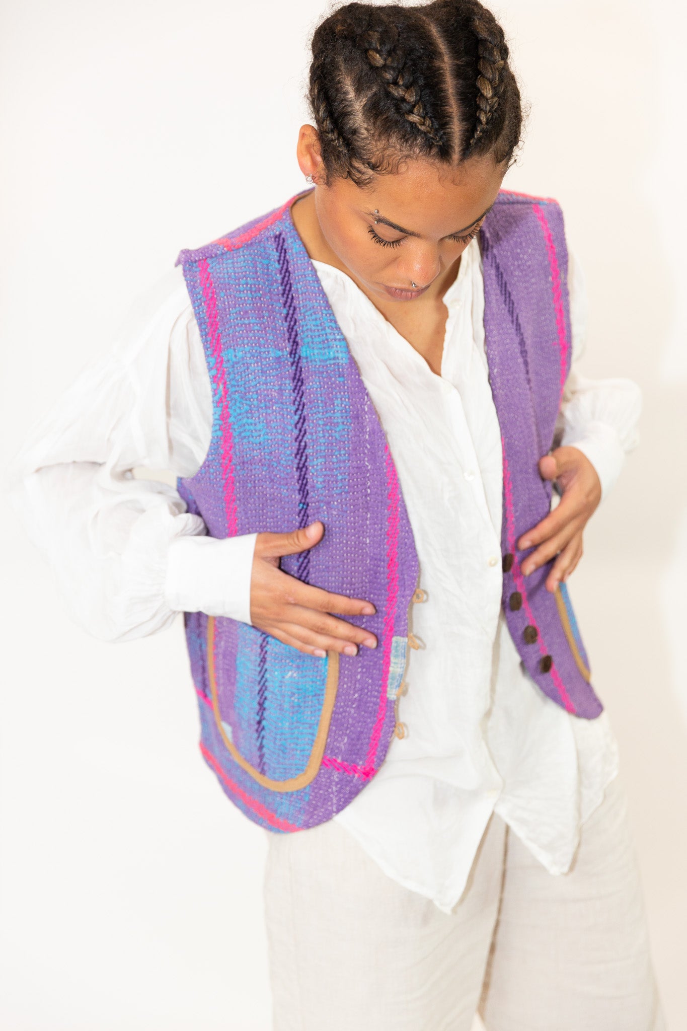 Amethyst Patina Vest