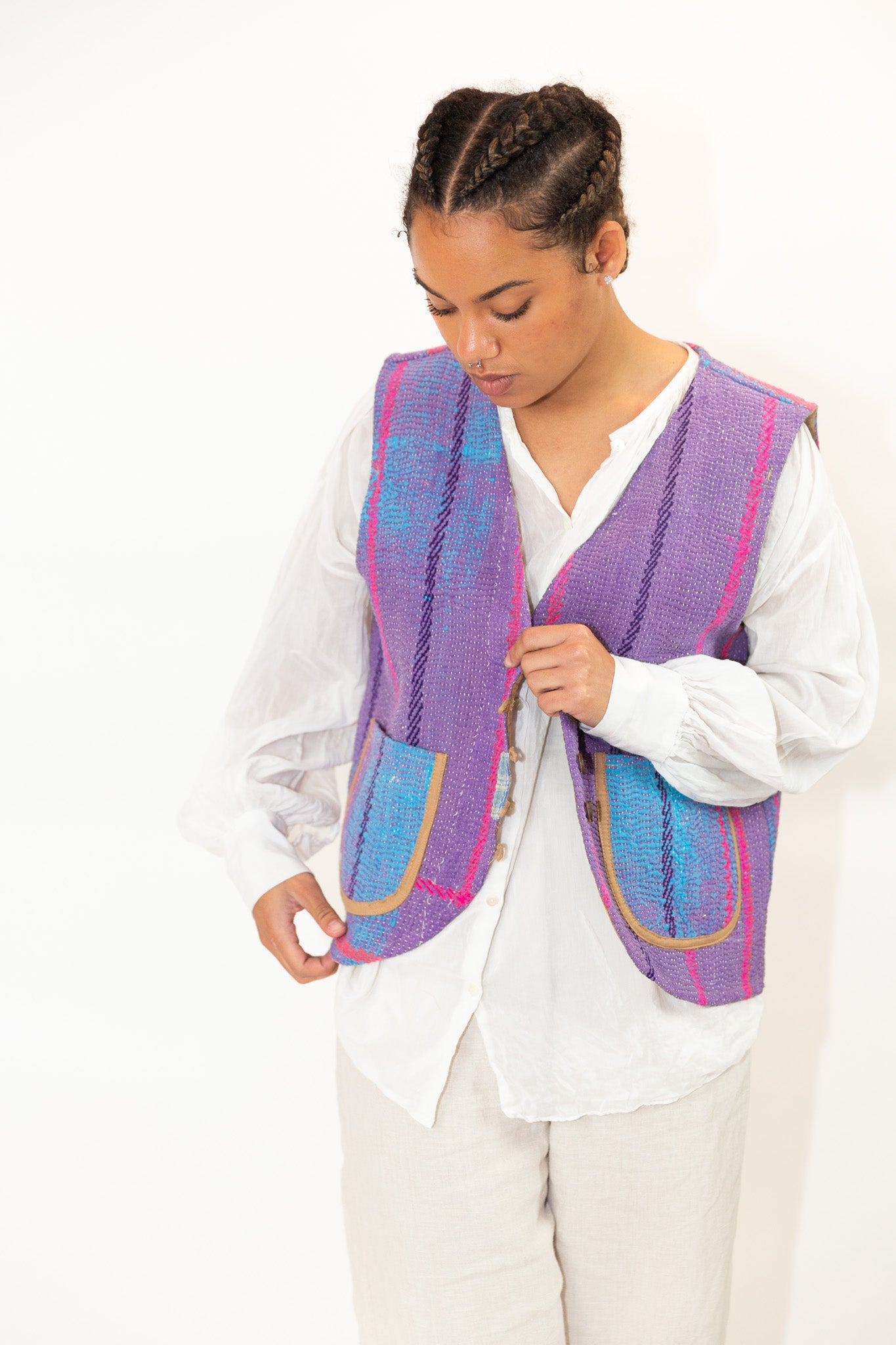 Amethyst Patina Vest