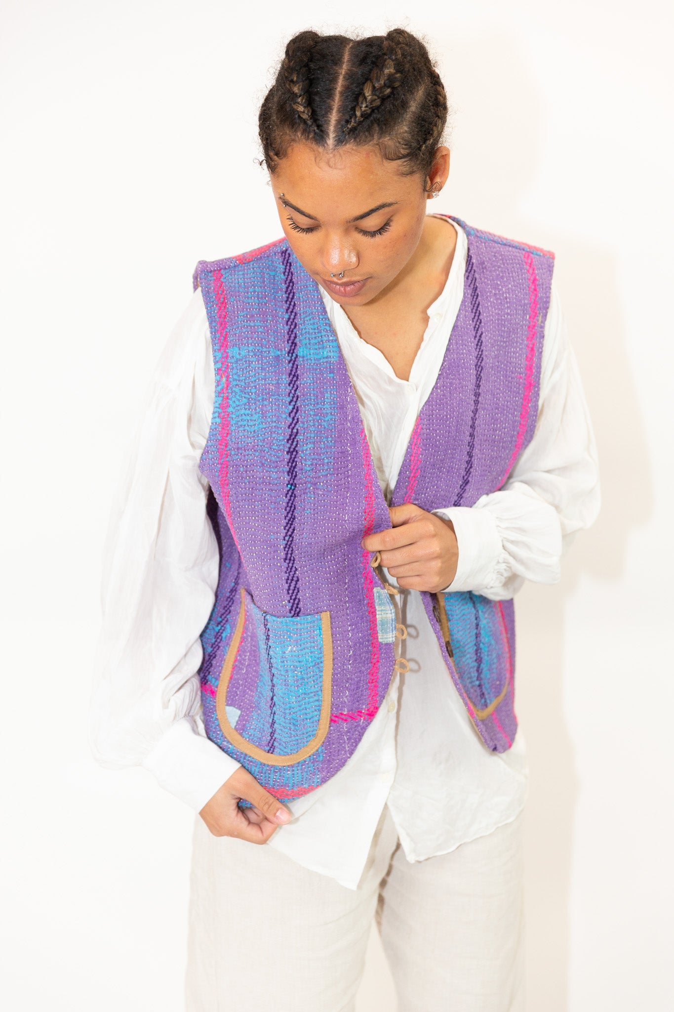 Amethyst Patina Vest