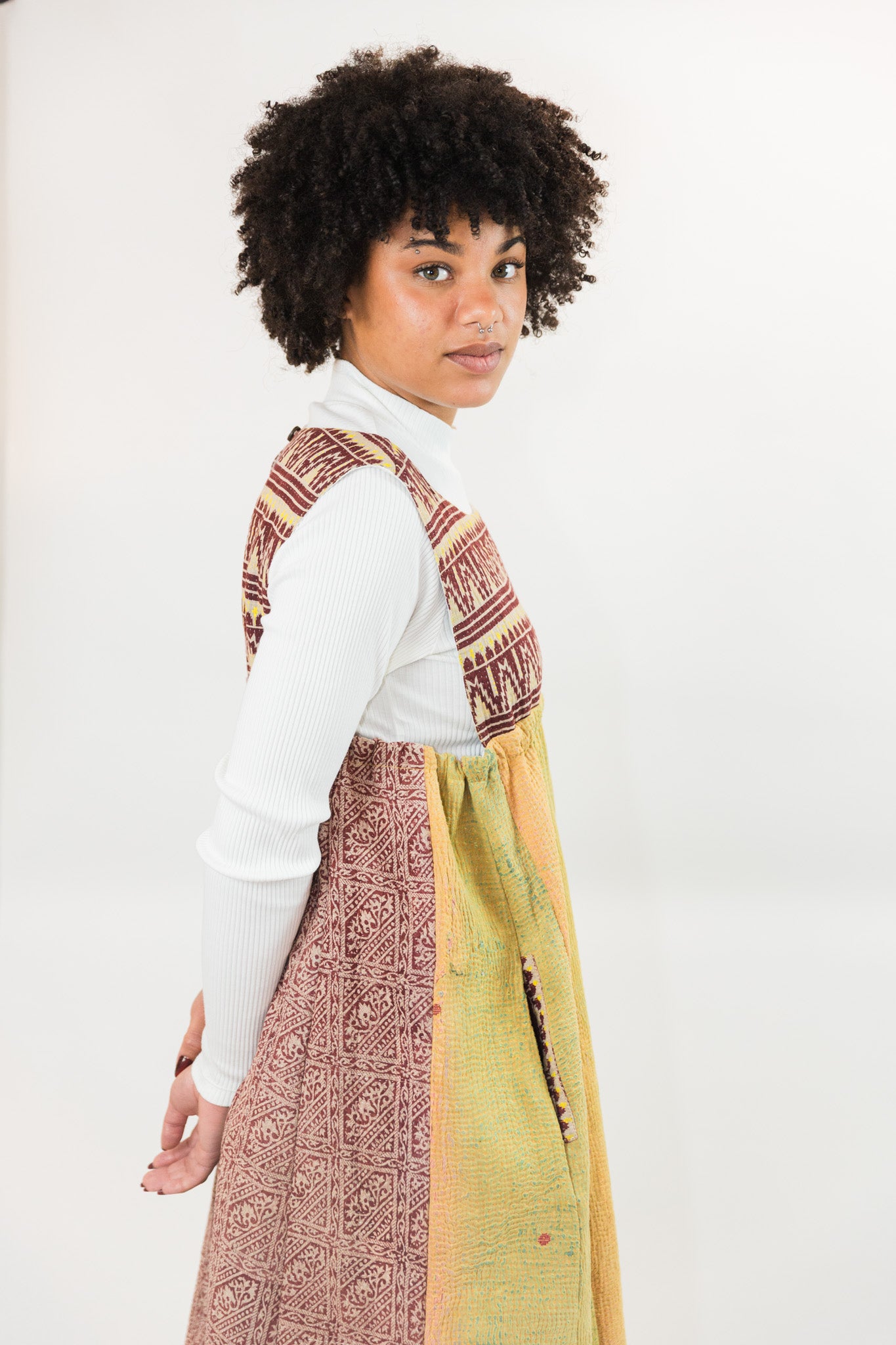 Marigold Patina Tunic Dress