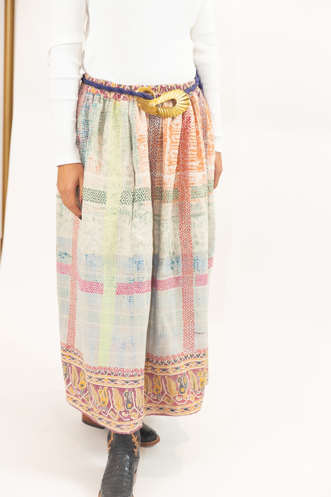 Border Patina Skirt