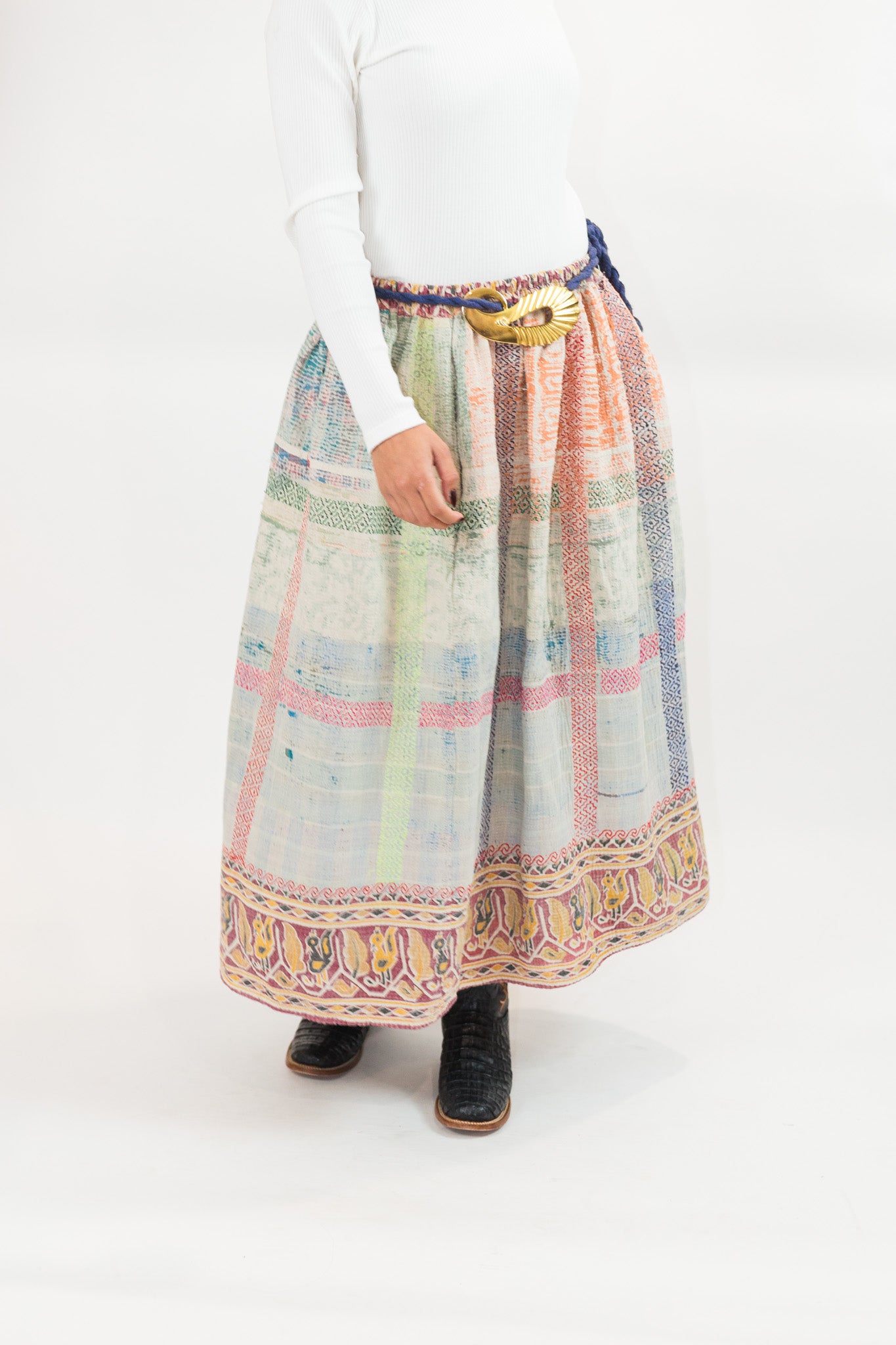 Border Patina Skirt