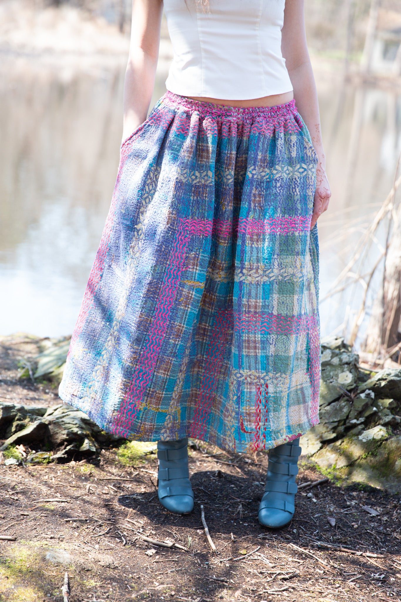 Patina Skirt in Mosaic