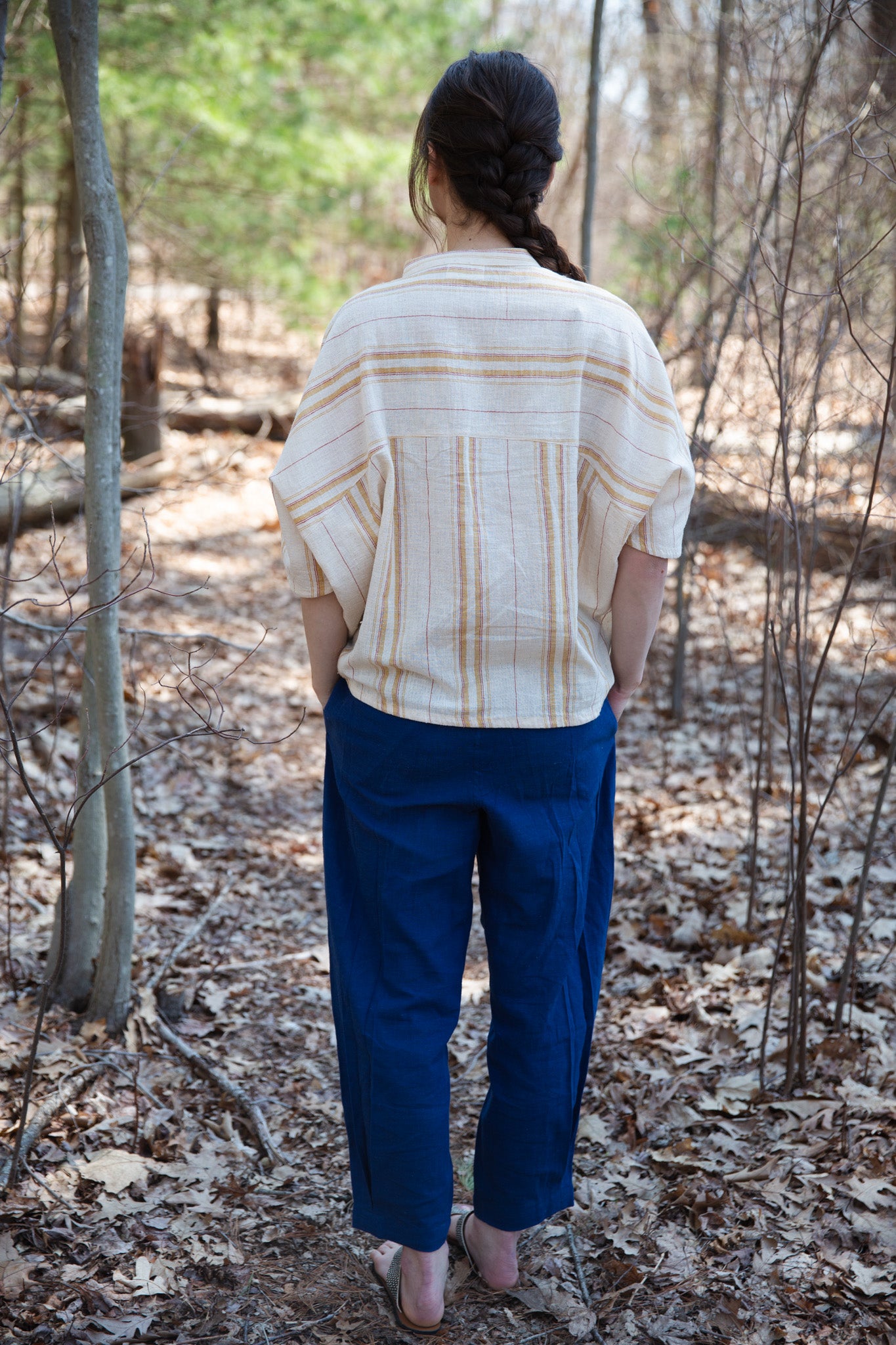 Tremont Top in Stripes