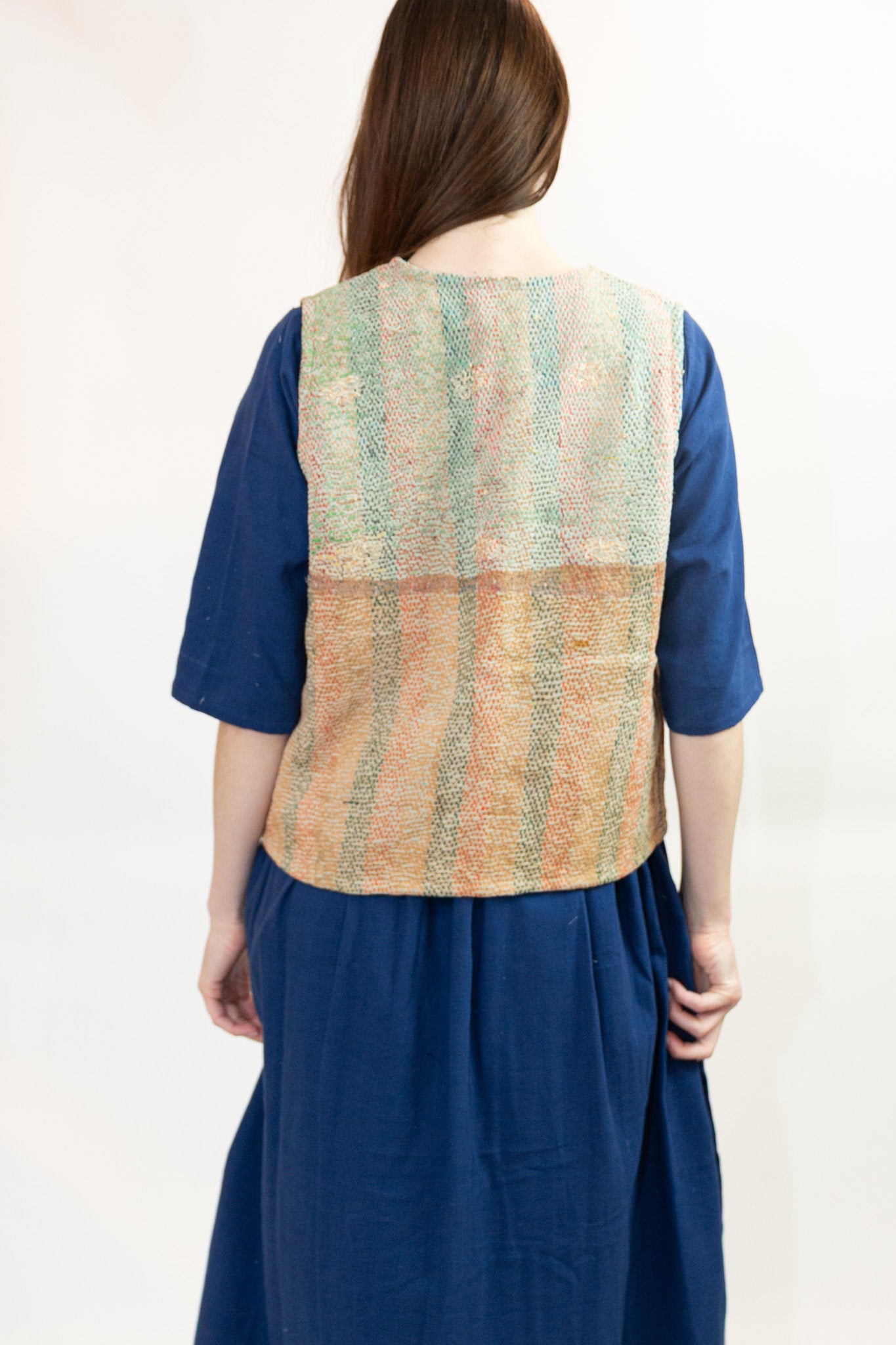 Patina Vest in Sand