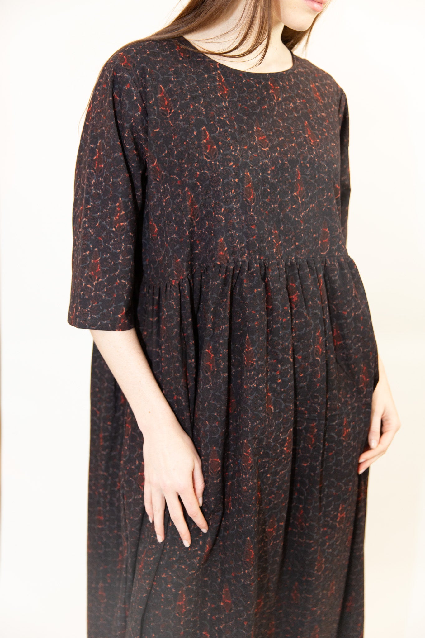 Doree Dress in Honeycomb
