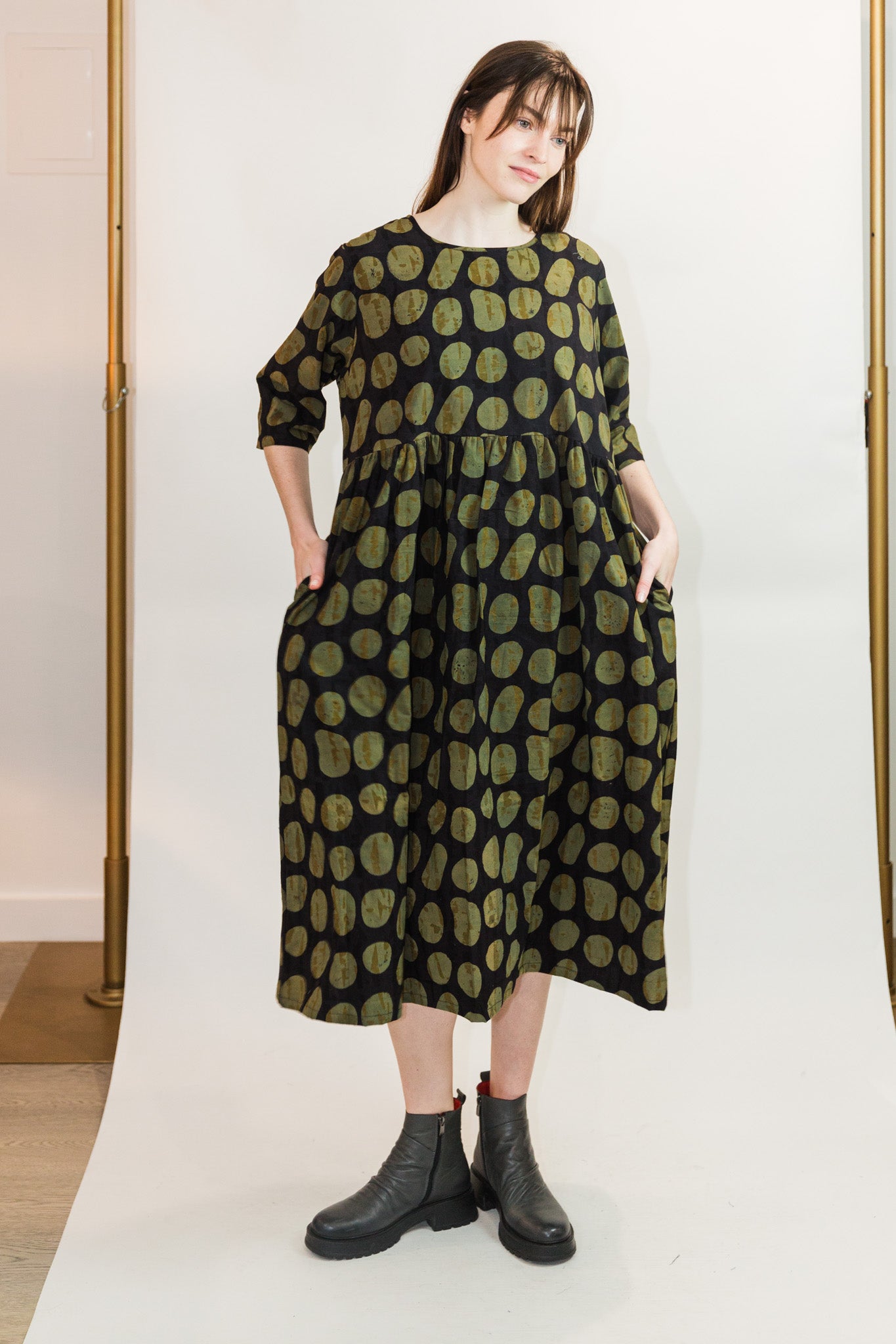 Doree Dress in Moon