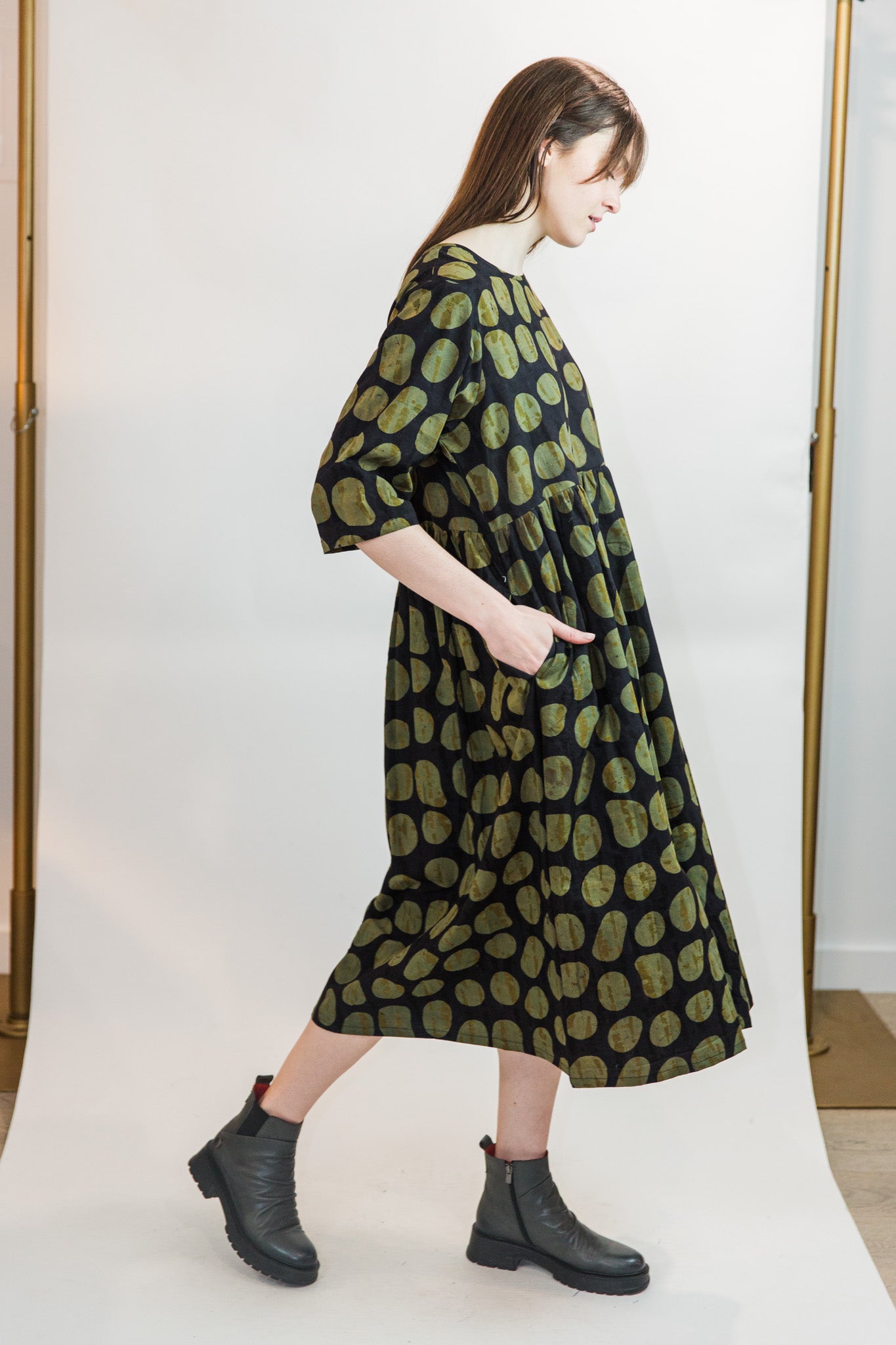 Doree Dress in Moon