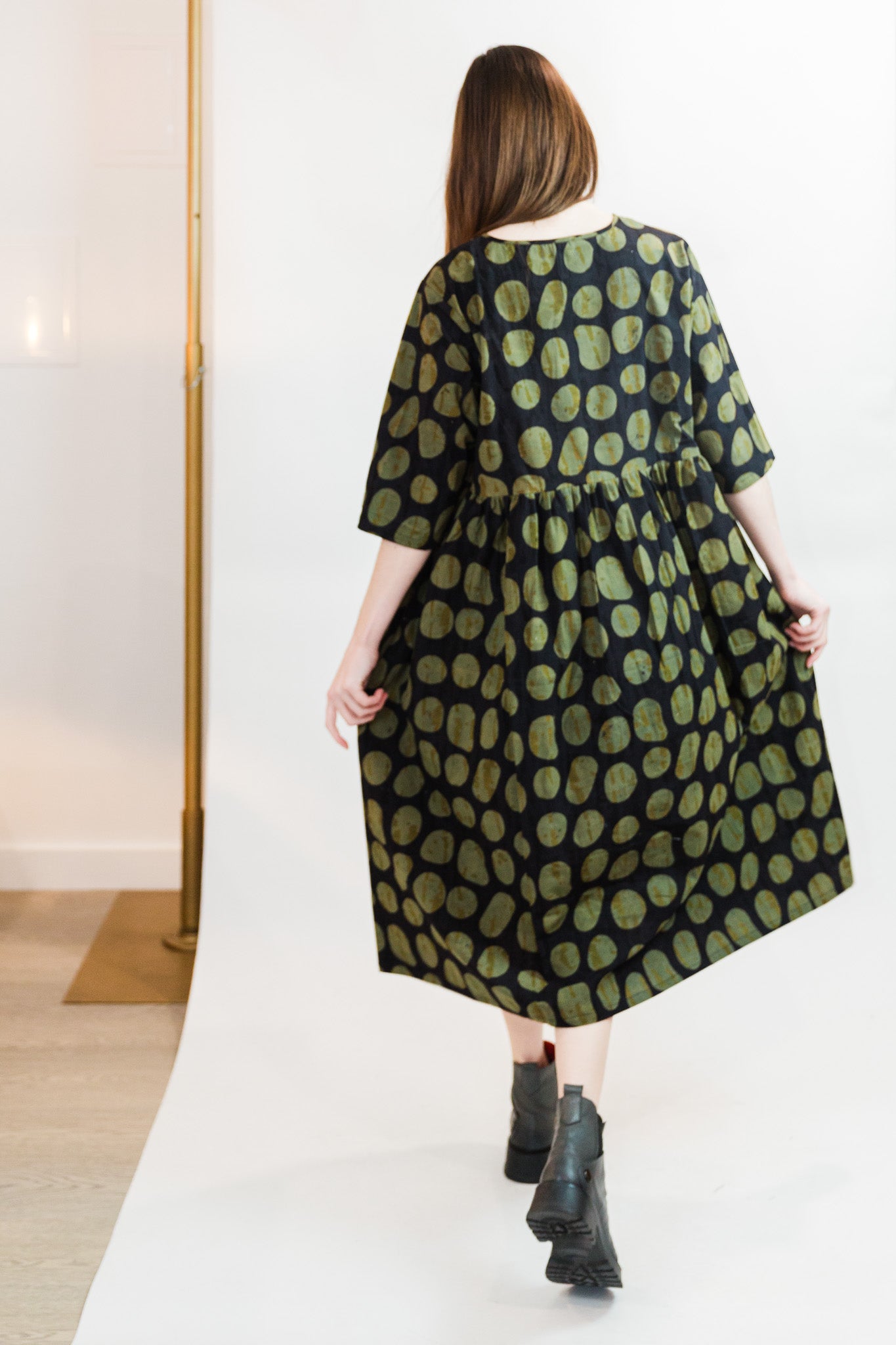 Doree Dress in Moon