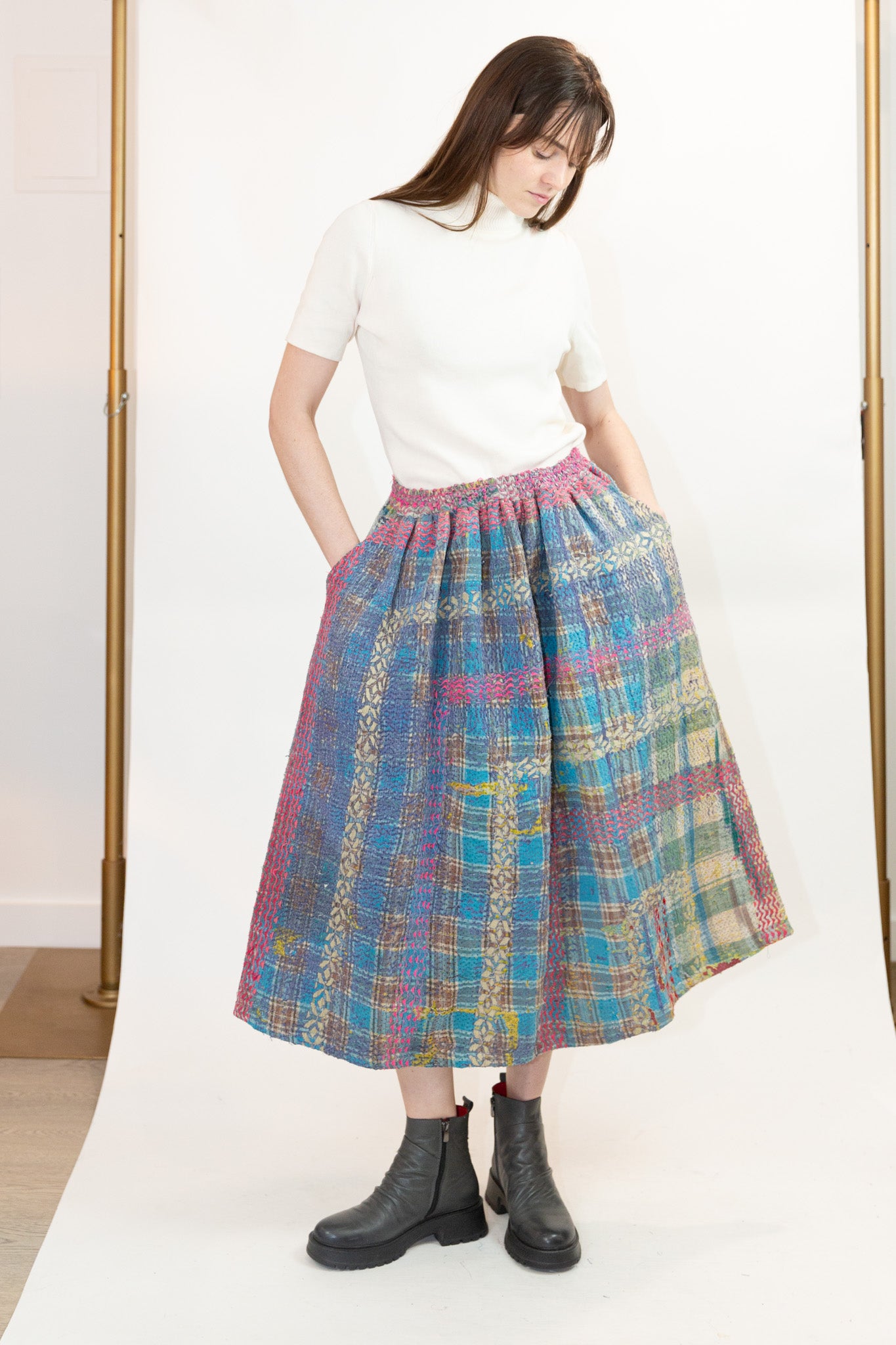 Patina Skirt in Mosaic