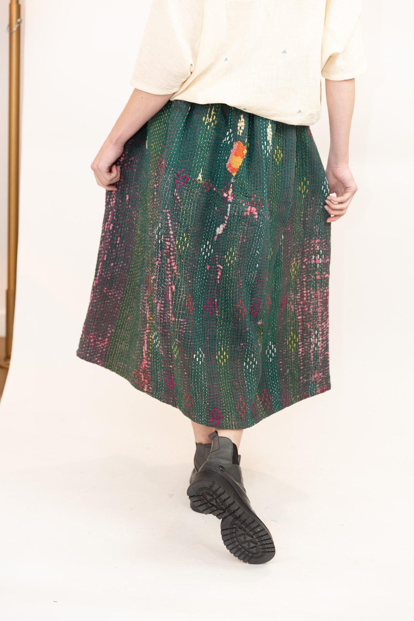 Patina Skirt in Jewel