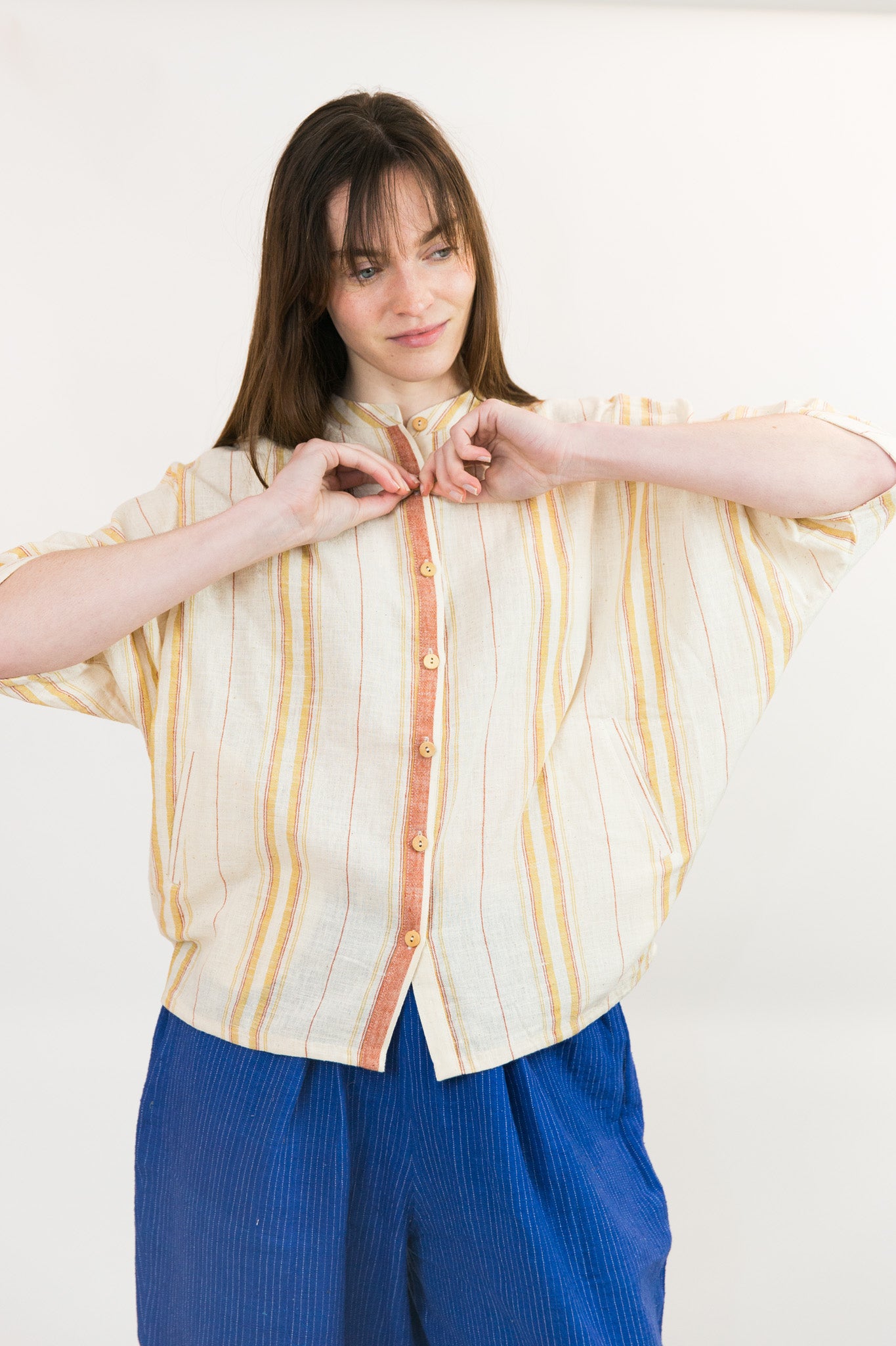 Tremont Top in Stripes