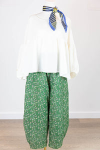 vintage kantha quilt pants